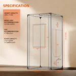 Spider Farmer Pro Grow Box 60x60x180 cm 7