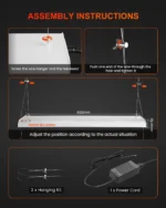 Spider Farmer SF300 33W LED Growlampe 6