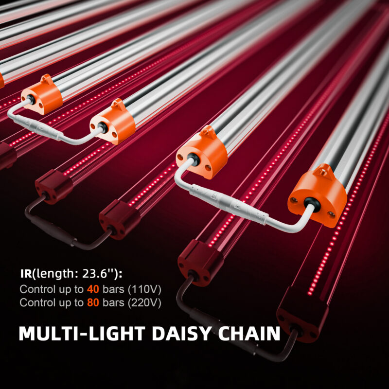 Spider Farmer UV30 & IR16 LED Pflanzenlichtleisten Set 7