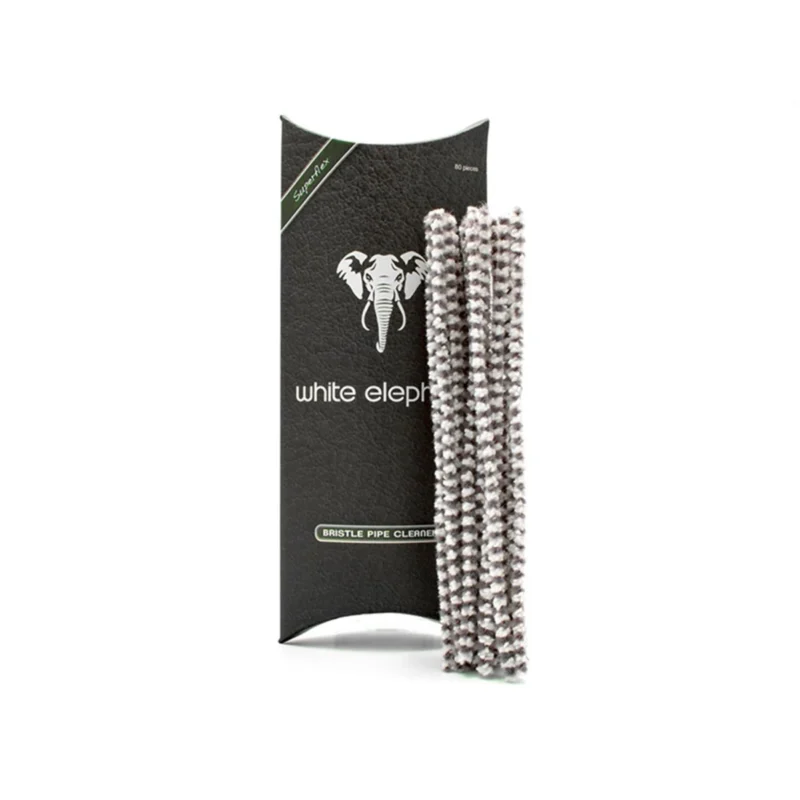 White Elephant Bristle Pipe Cleaner 80 Stück 2