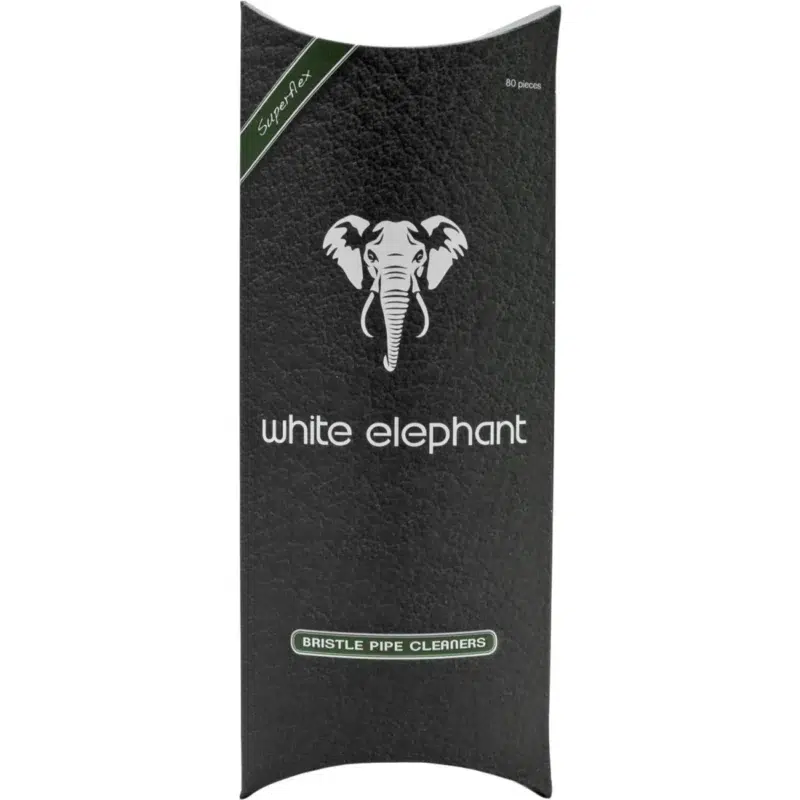 White Elephant Bristle Pipe Cleaner 80 Stück