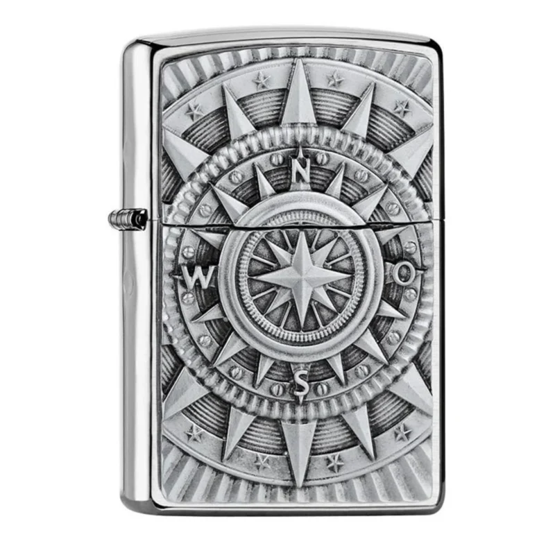 Zippo Benzinfeuerzeug 200 Compass Emblem