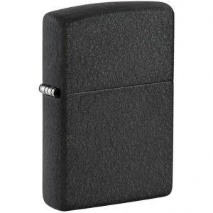 Zippo Benzinfeuerzeug BLACK CRACKLE