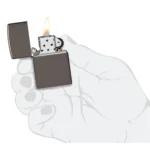 Zippo Benzinfeuerzeug BLACK ICE 5