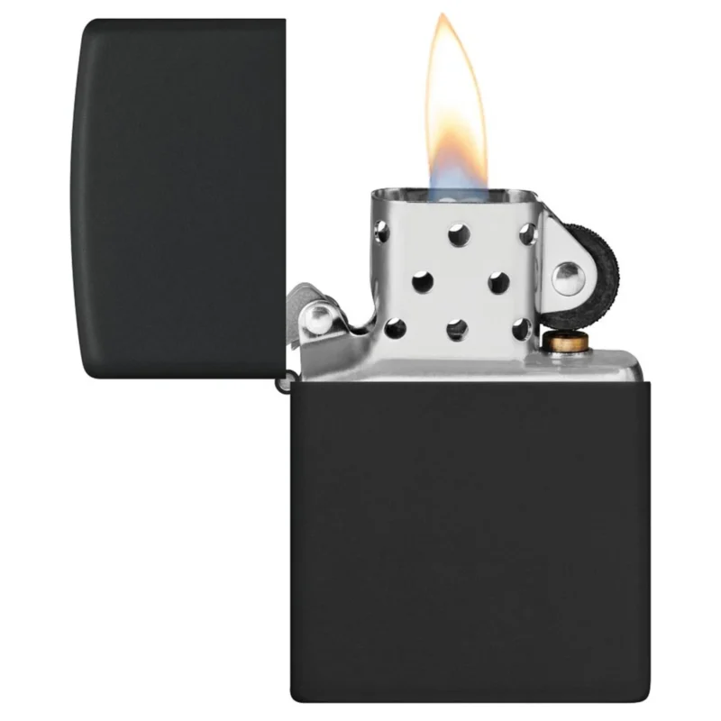 Zippo Benzinfeuerzeug BLACK MATTE 3