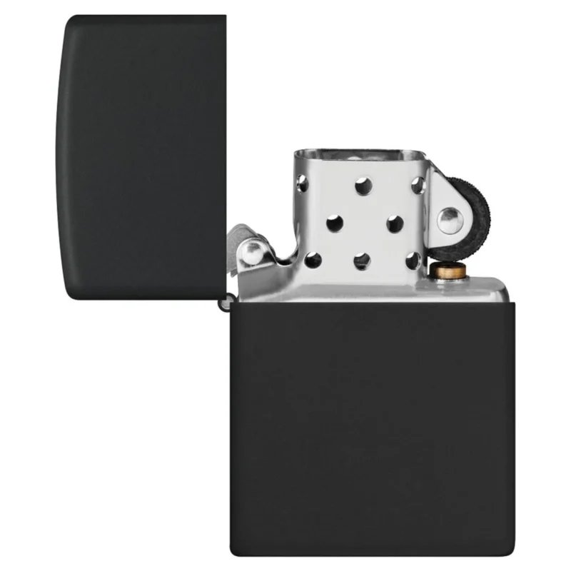 Zippo Benzinfeuerzeug BLACK MATTE 4