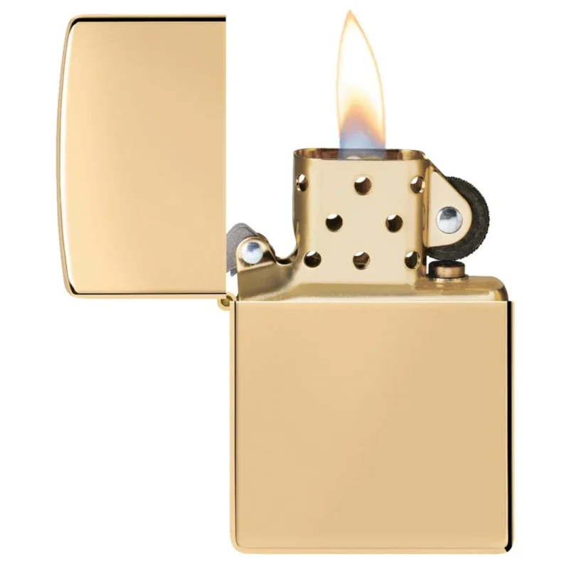 Zippo Benzinfeuerzeug BRASS HIGH POLISHED 3