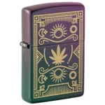 Zippo Benzinfeuerzeug Cannabis Design 2