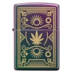 Zippo Benzinfeuerzeug Cannabis Design 2 2