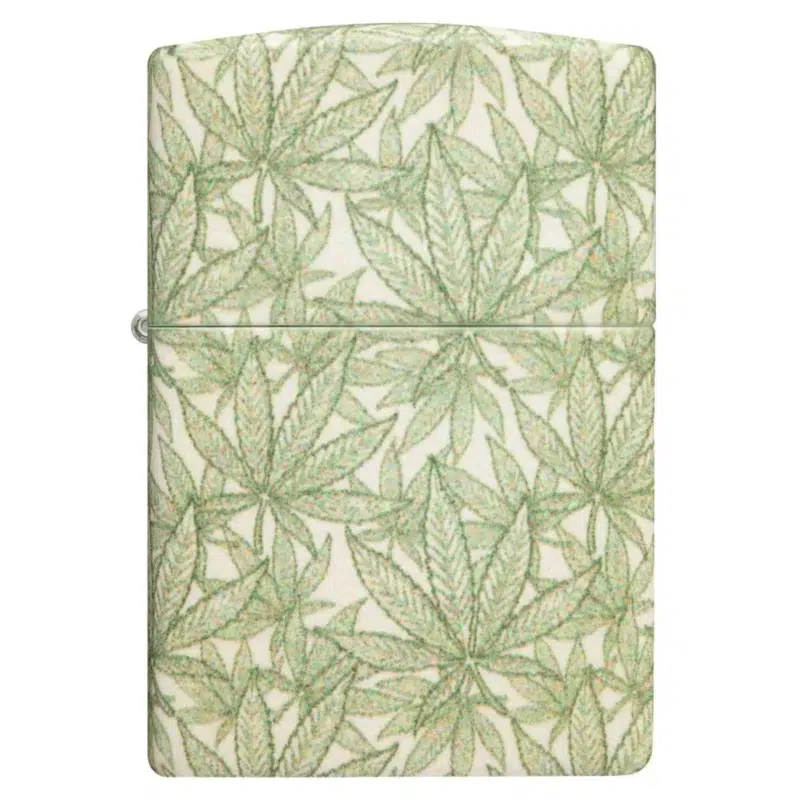 Zippo Benzinfeuerzeug Cannabis Design 2