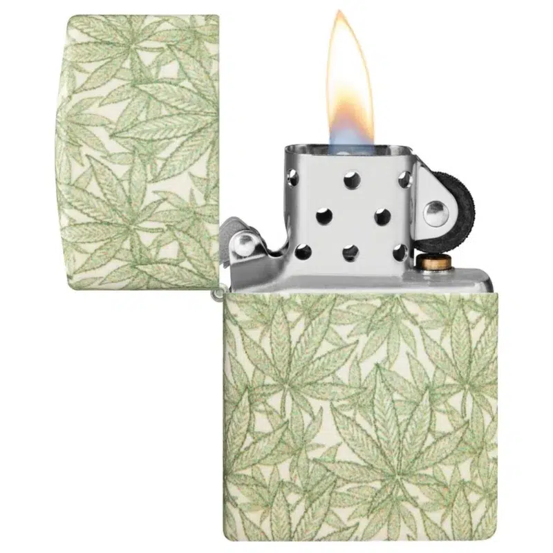 Zippo Benzinfeuerzeug Cannabis Design 3