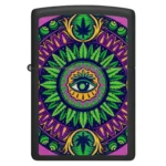 Zippo Benzinfeuerzeug Cannabis Pattern Design 2