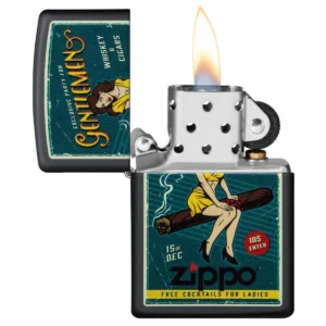 Zippo Benzinfeuerzeug Cigar Girl Design 3