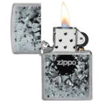 Zippo Benzinfeuerzeug Concrete Hole Design 3