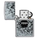 Zippo Benzinfeuerzeug Concrete Hole Design 4