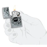 Zippo Benzinfeuerzeug Concrete Hole Design 5