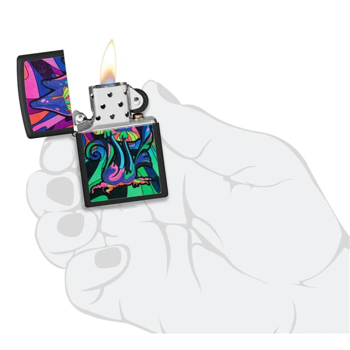 Zippo Benzinfeuerzeug Counter Culture Design 5