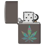 Zippo Benzinfeuerzeug Funky Cannabis Design 4