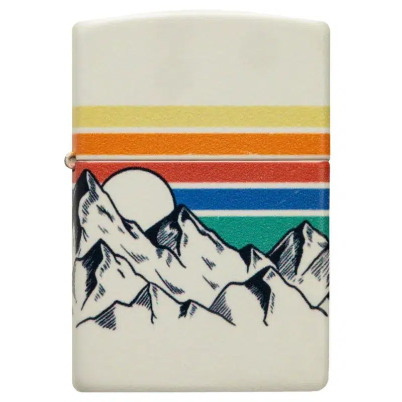 Zippo Benzinfeuerzeug Mountain Design 2