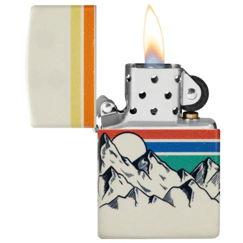 Zippo Benzinfeuerzeug Mountain Design 3