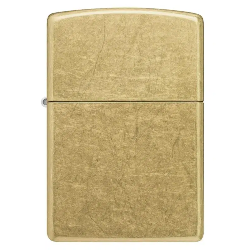 Zippo Benzinfeuerzeug Street Brass 2