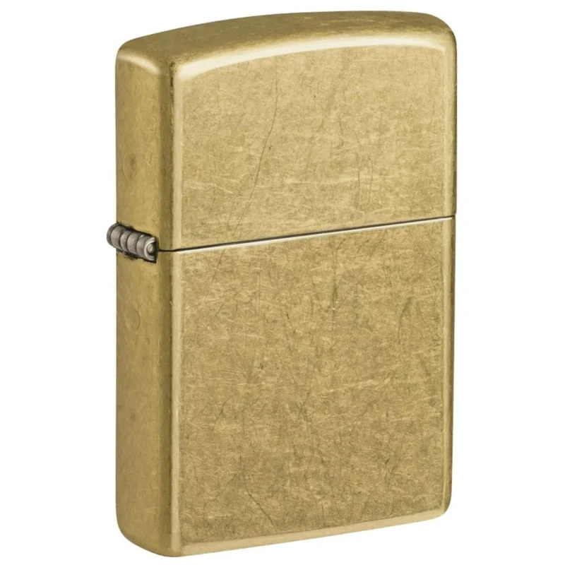 Zippo Benzinfeuerzeug Street Brass