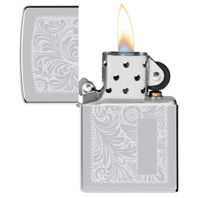 Zippo Benzinfeuerzeug VENETIAN CHROME 3