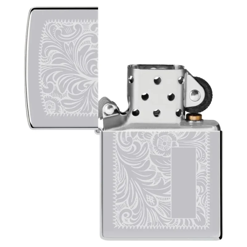 Zippo Benzinfeuerzeug VENETIAN CHROME 4