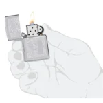 Zippo Benzinfeuerzeug VENETIAN CHROME 5