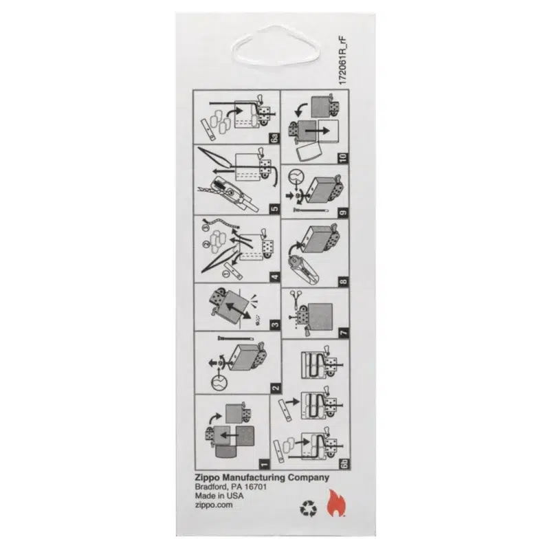 Zippo Ersatzdocht 2425G Wick Card Single Unit 2