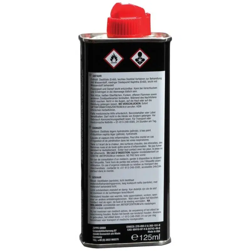 Zippo Feuerzeugbenzin 125ml – Made in USA 2