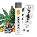 4 Blockz H3 95% Einweg Vape Zkittlez