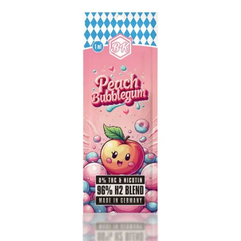 Bavarian Krauts H2 96% Vape Peach Bubblegum