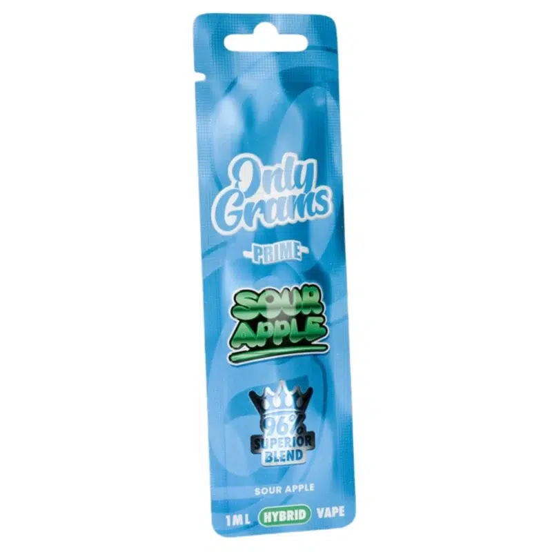 OnlyGrams Prime US Line 96% Einweg Vape Sour Apple