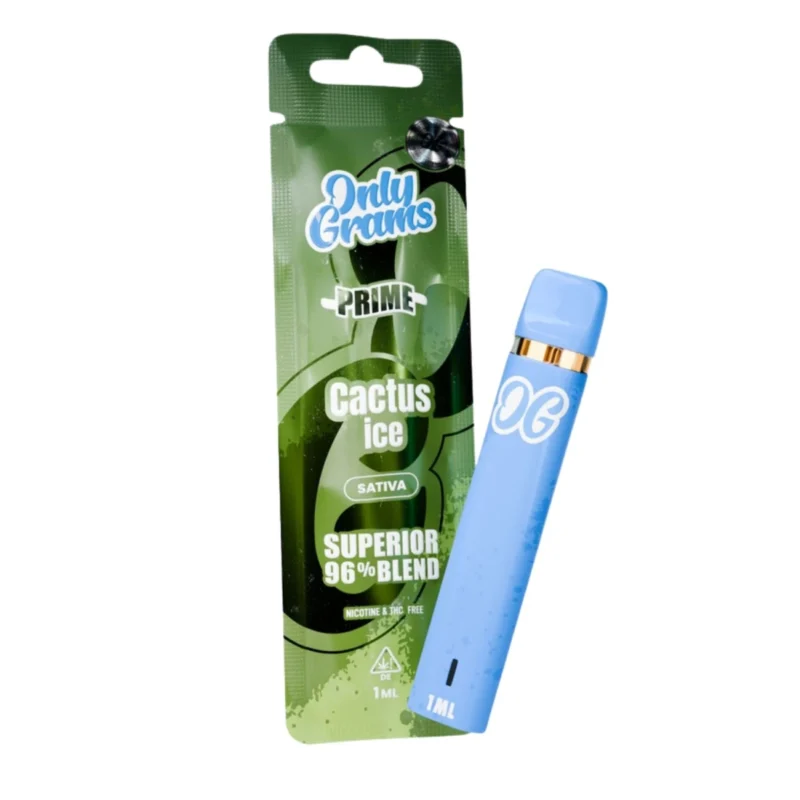OnlyGrams Superior Blend 96% Einweg Vape Prime Cactus Ice