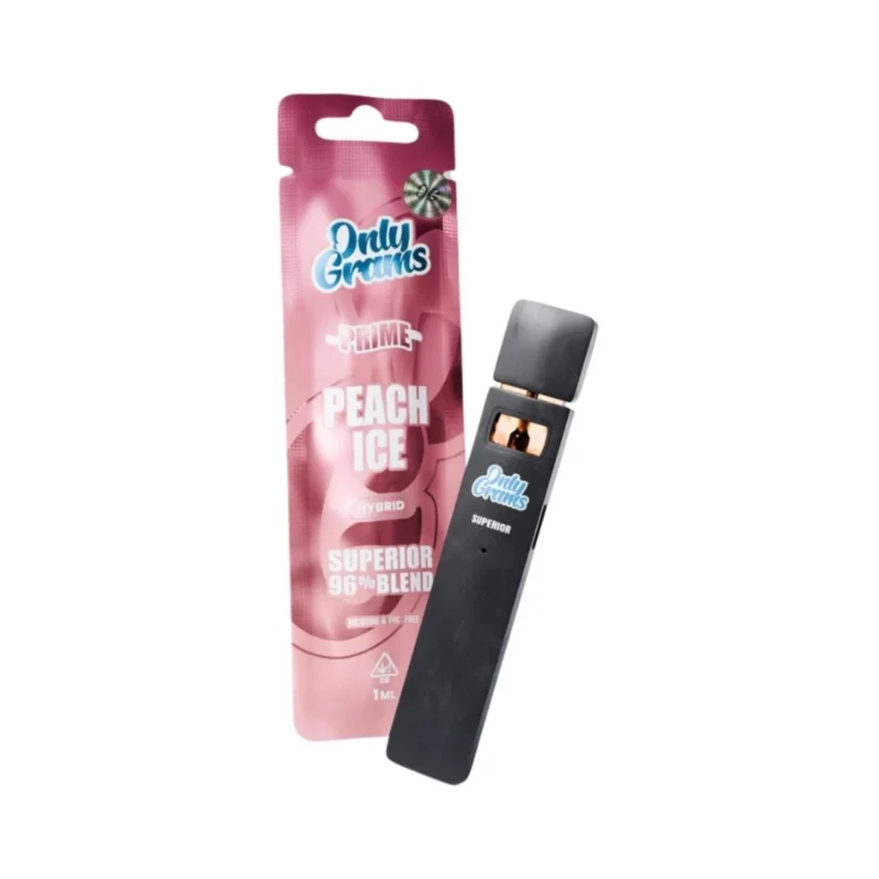 OnlyGrams Superior Blend 96% Einweg Vape Prime Peach Ice