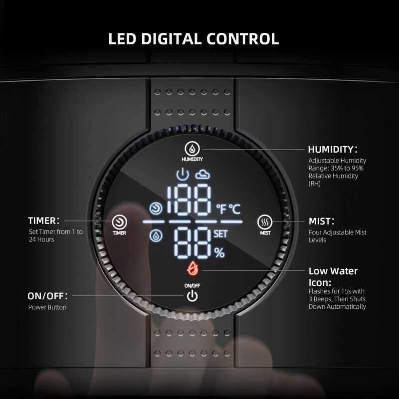 Spider Farmer Luftbefeuchter 5L Cool Mist 2