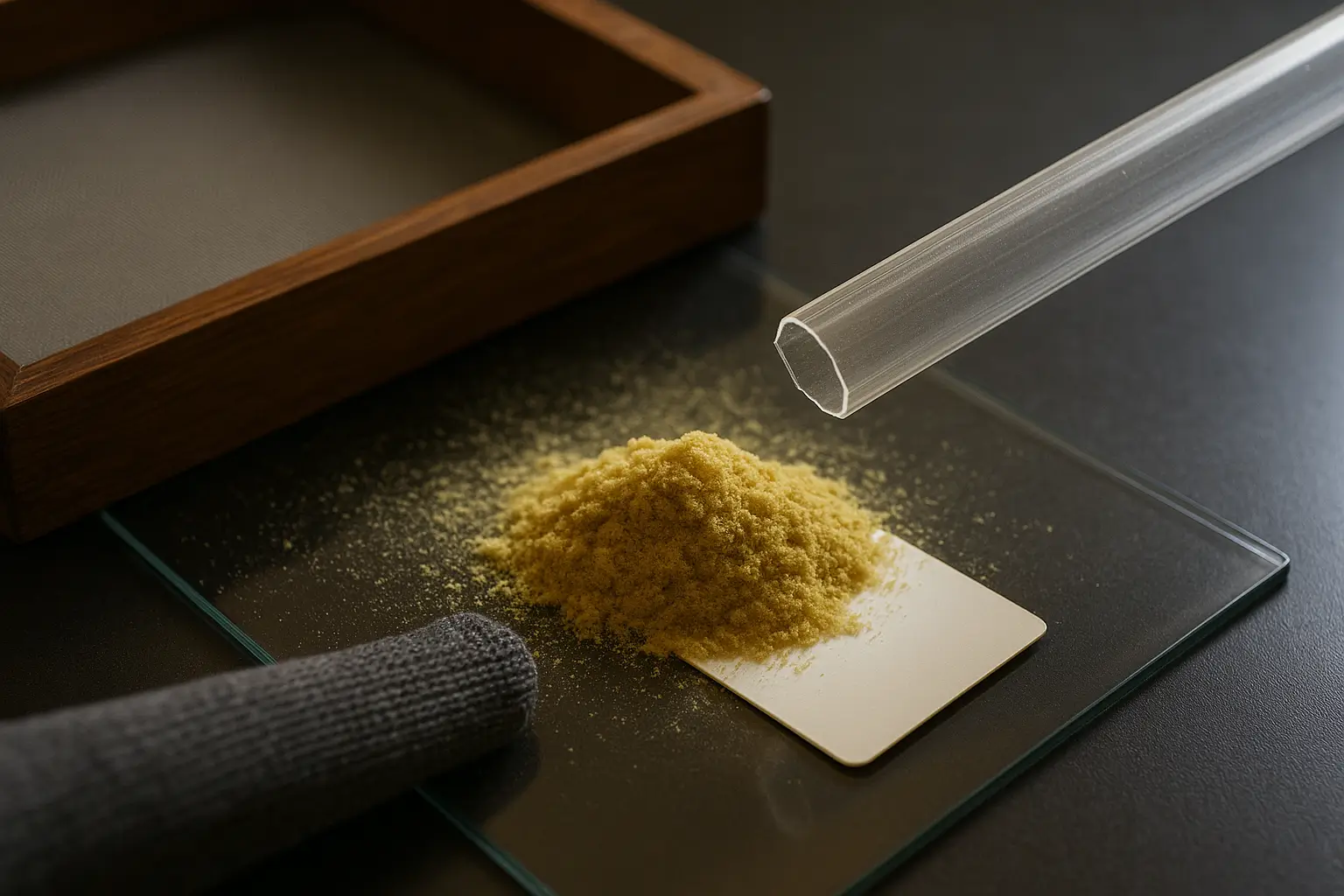 Static Hash – Die Kunst der elektrostatischen Trichom Extraktion