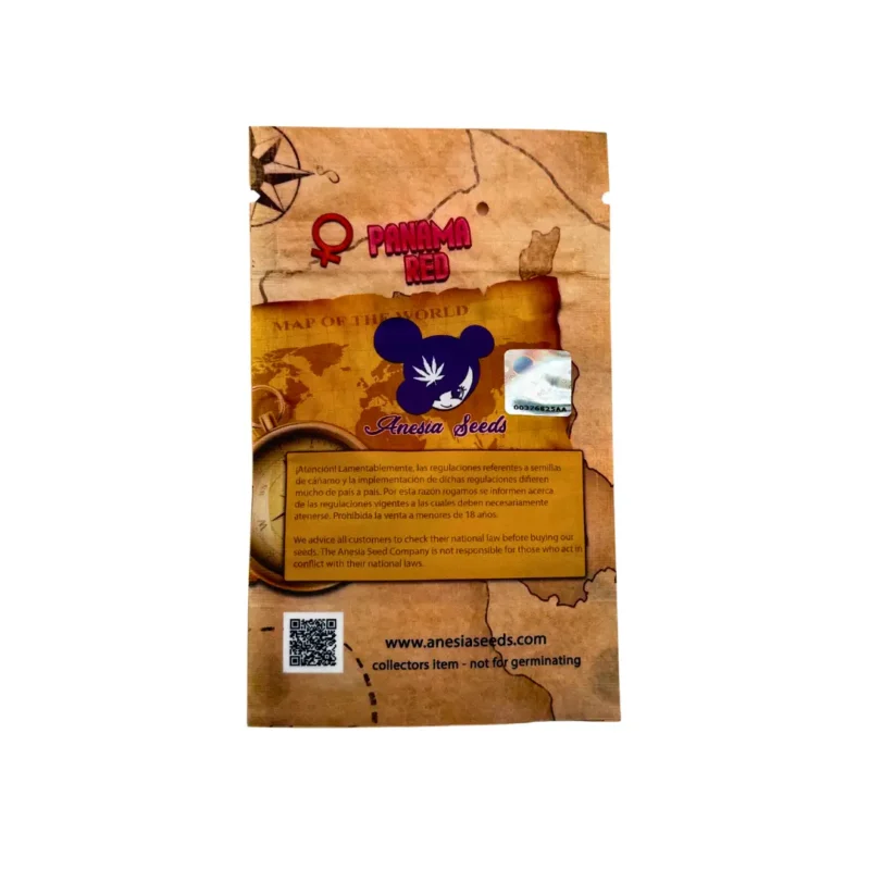 Anesia Seeds Panama Red Verpackung Rückseite