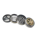 Champ High Grinder Bling Bling Leaf 4 teilig 3