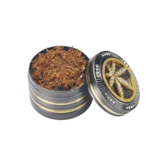 Champ High Grinder Bling Bling Leaf 4 teilig 4