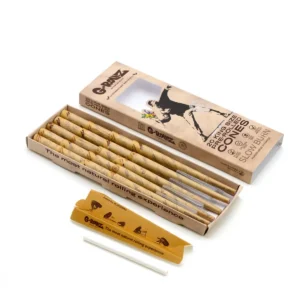 G Rollz – Banksy Graffiti Flower Thrower Unbleached – Pre Rolled KS – 20er Pack 2