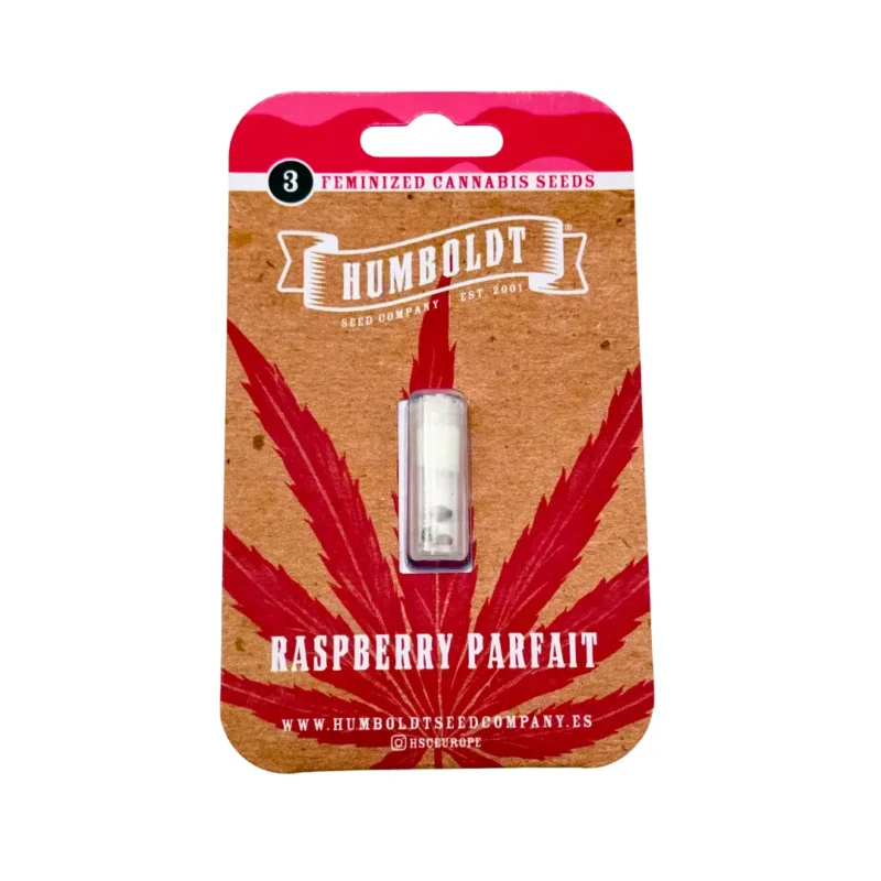 Humboldt Seed Co Raspberry Parfait Verpackung vorne