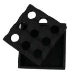 RAW Aschenbecher Metall Black Regal Ashtray 2