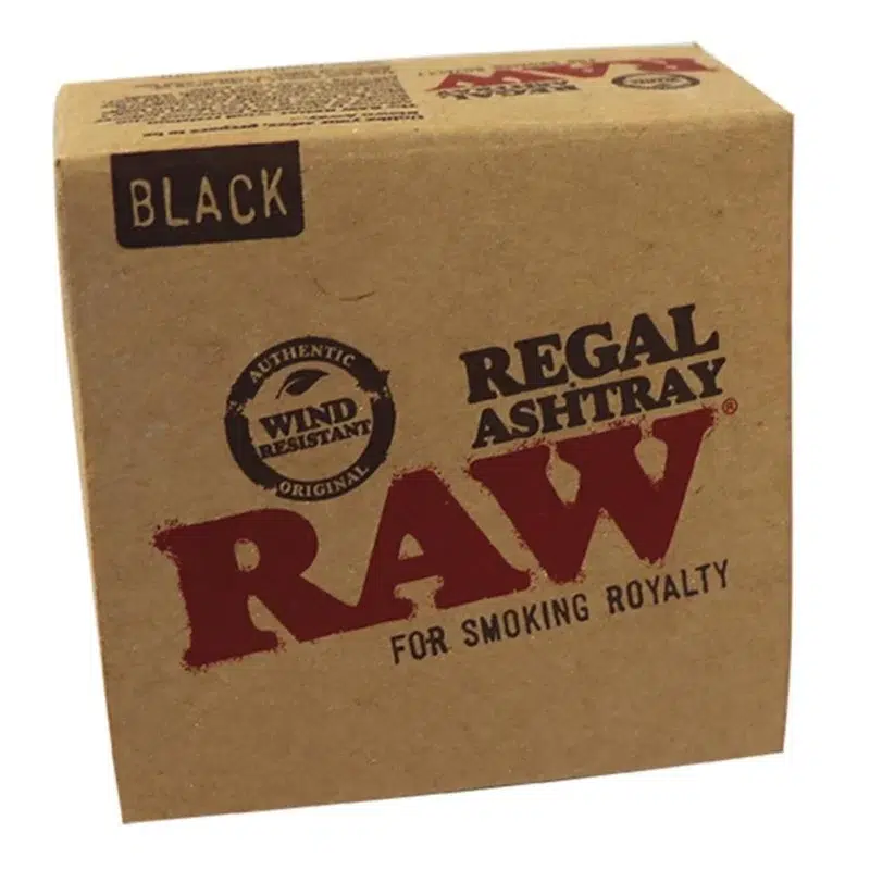 RAW Aschenbecher Metall Black Regal Ashtray 5