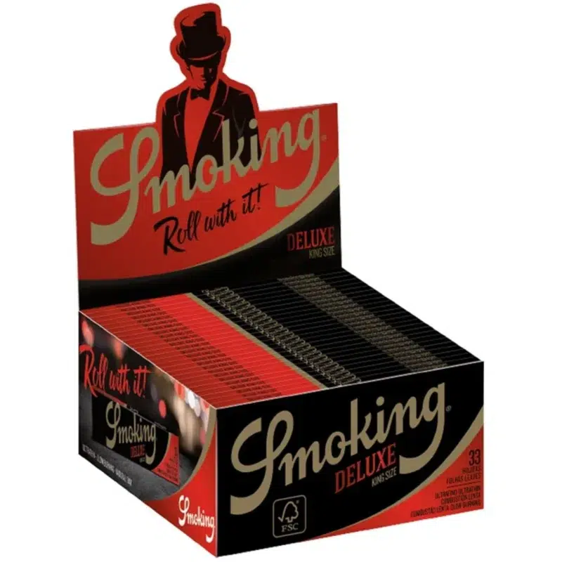 Smoking Deluxe Papers King Size Papers Box 50 Hefte