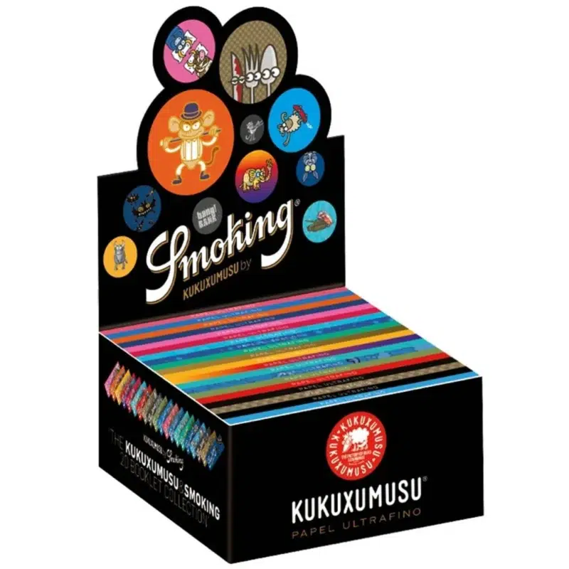 Smoking Kukuxumusu Papers King Size Box 50 Hefte