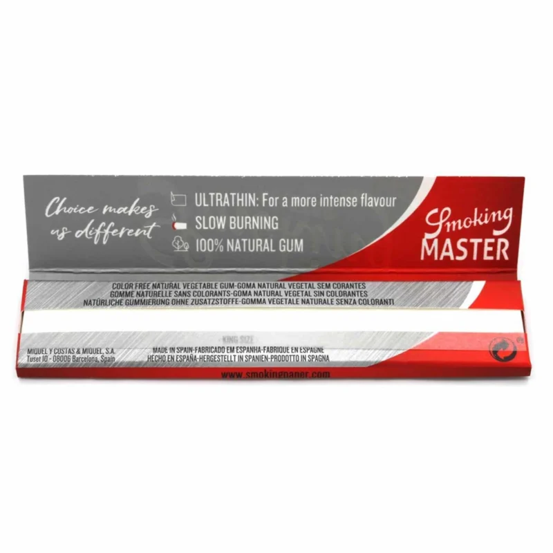 Smoking Master Papers King Size Ultra Slim Box 50 Hefte 4