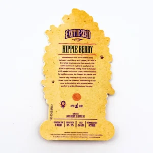 Exotic Seed Hippie Berry Verpackung hinten