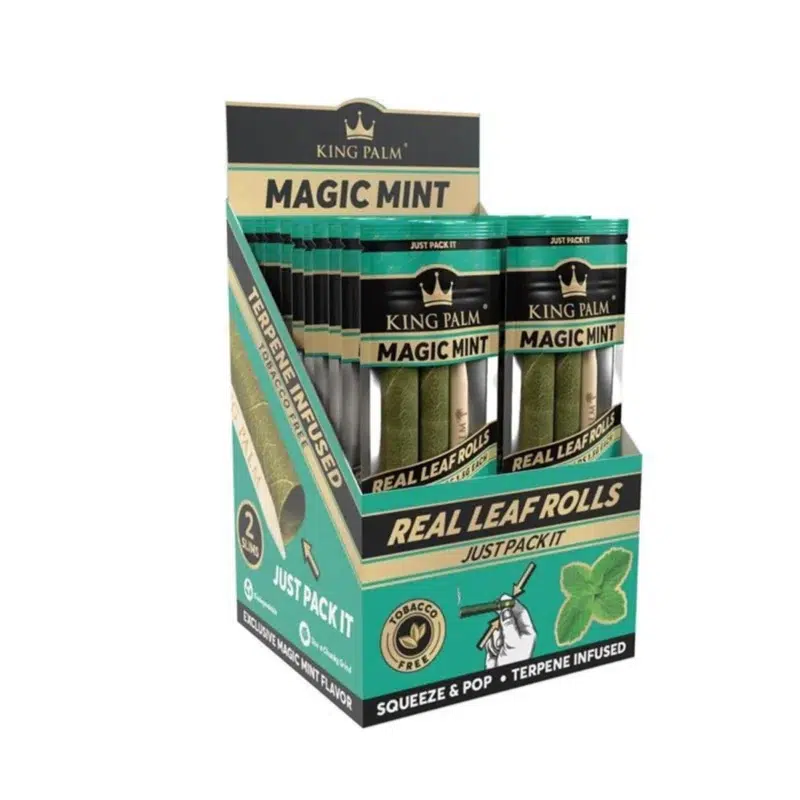 King Palm 2 Slim Rolls Magic Mint (1,5g) 3